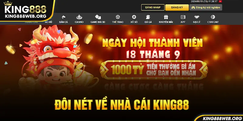 Đôi nét về nhà cái King88 - Sân chơi nổi bật của năm 2024 