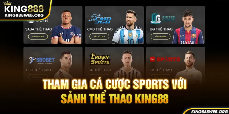 Tận hưởng cá độ sports với sảnh thể thao King88 